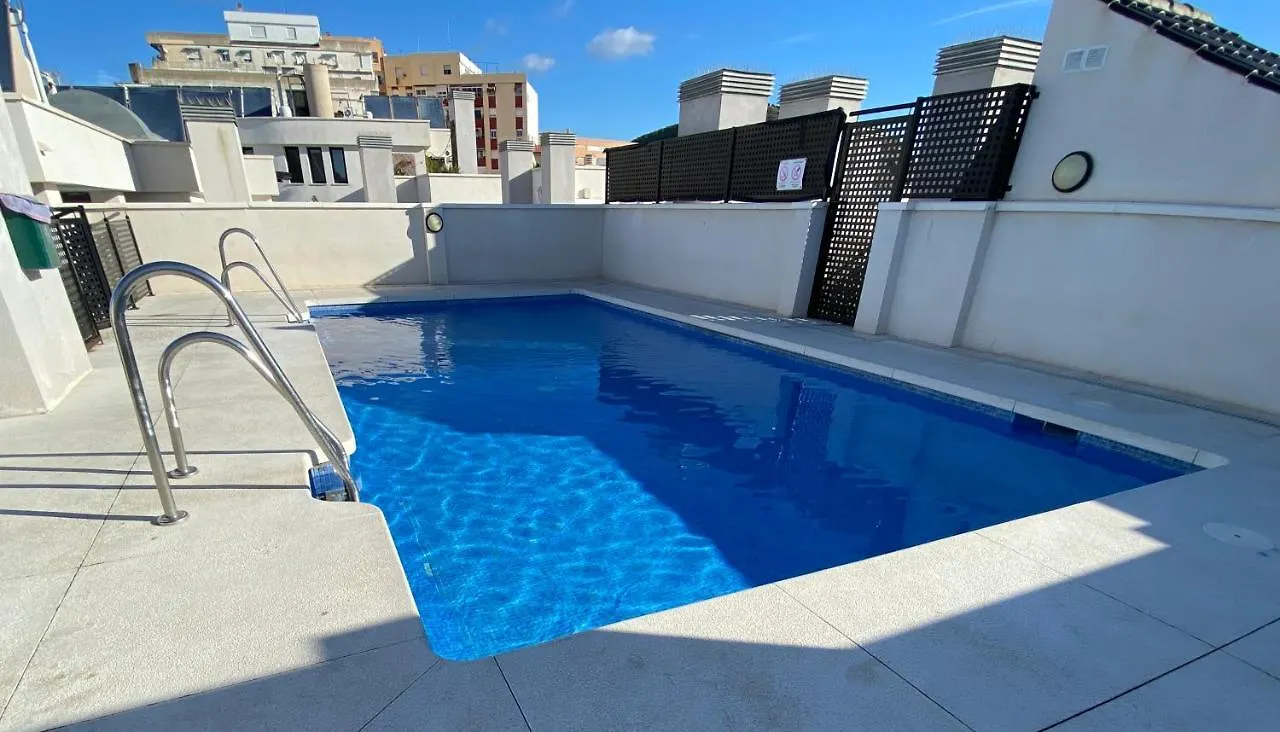 Lägenhet Urbanchicmalaga Historic Centre Free Parking Rooftop Pool